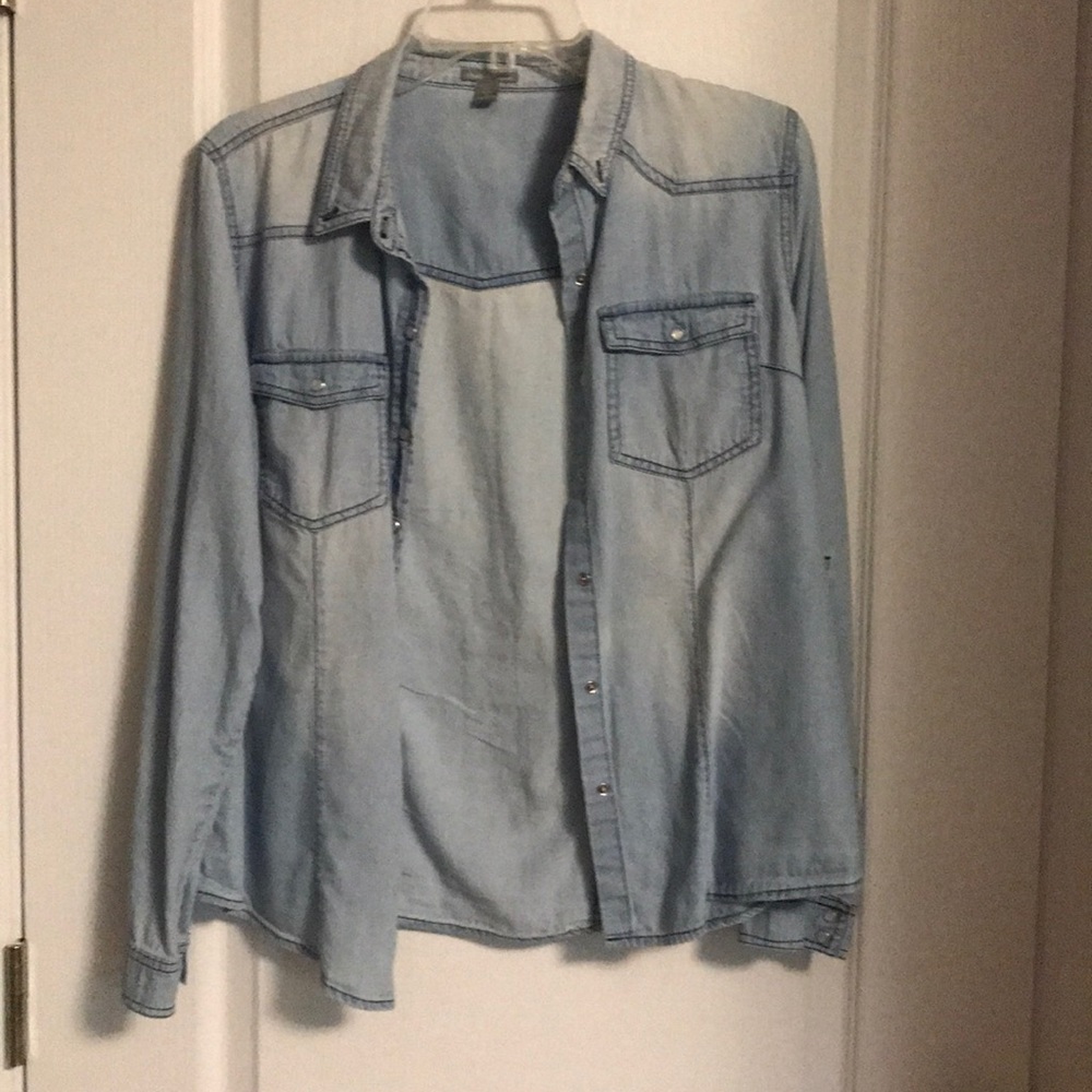 Denim shirt